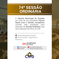 74 Sessão Ordinária