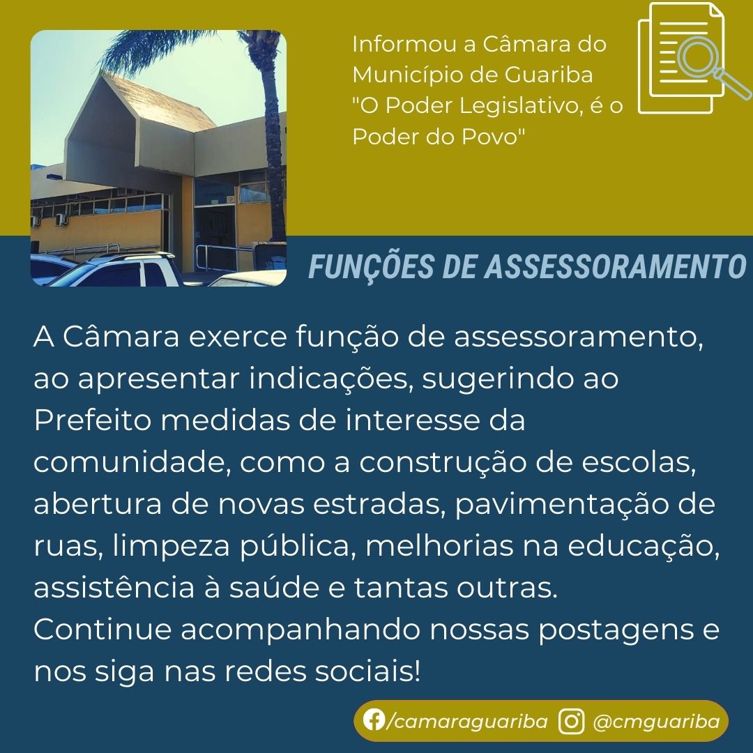 Funções de Assessoramento