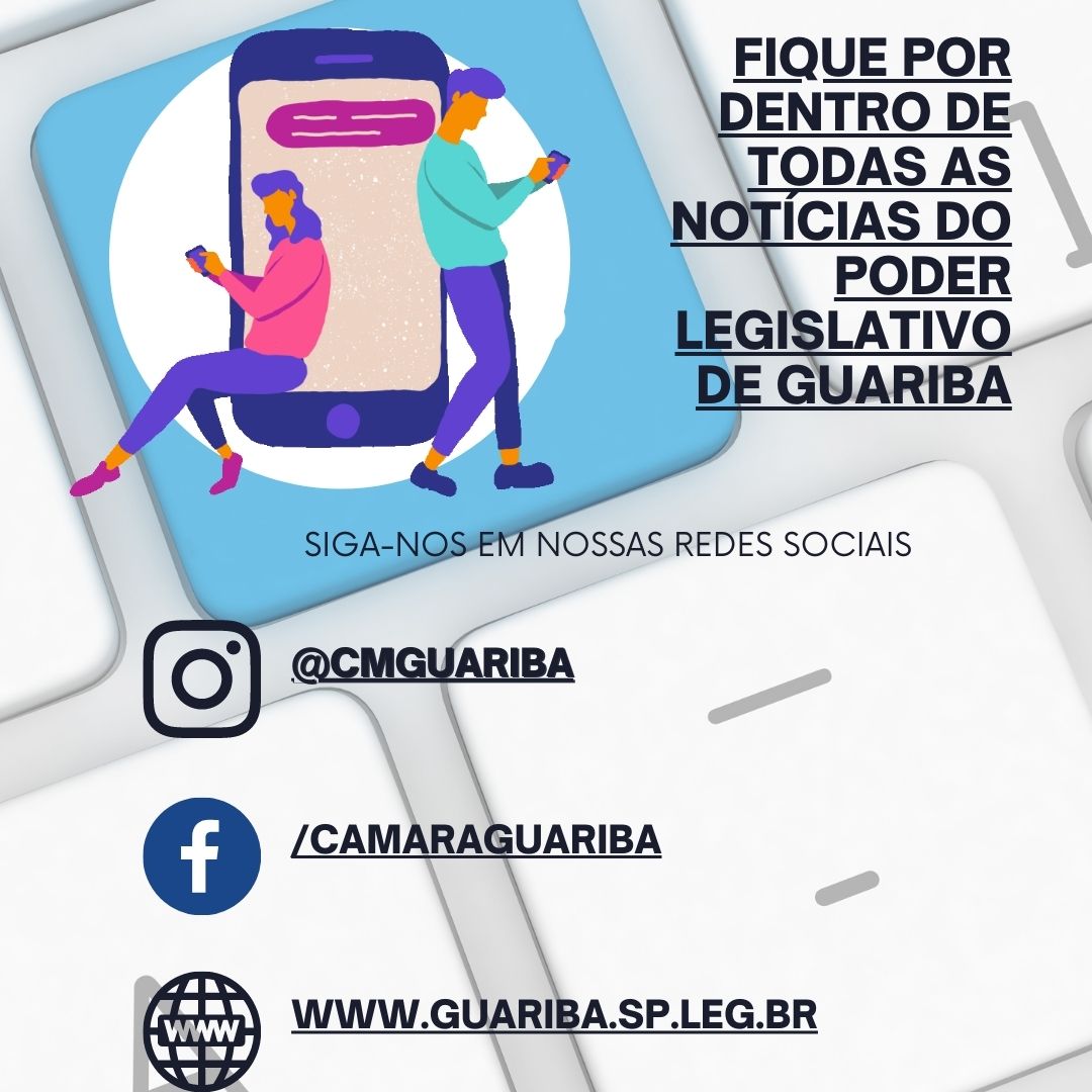 Nos siga em nossas Redes Sociais