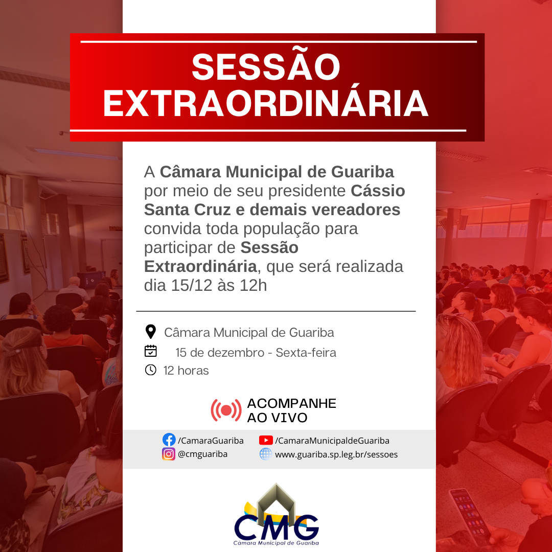 Sessão Extraordinária