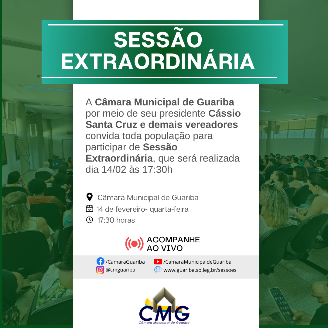 Sessão Extrordinária